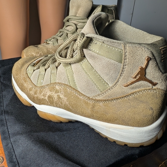Jordan Shoes - Women's Air Jordan 11 Retro "Neutral Olive" sneaker trainers Size 7(Women)